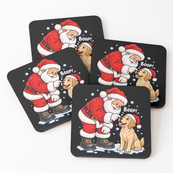 Item preview, Funny Labrador Dog Santa Boop Merry Chirstmas Mom Dad designed and sold by rafaeltto.