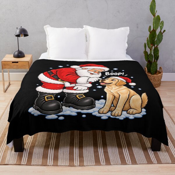 Item preview, Funny Labrador Dog Santa Boop Merry Chirstmas Mom Dad designed and sold by rafaeltto.