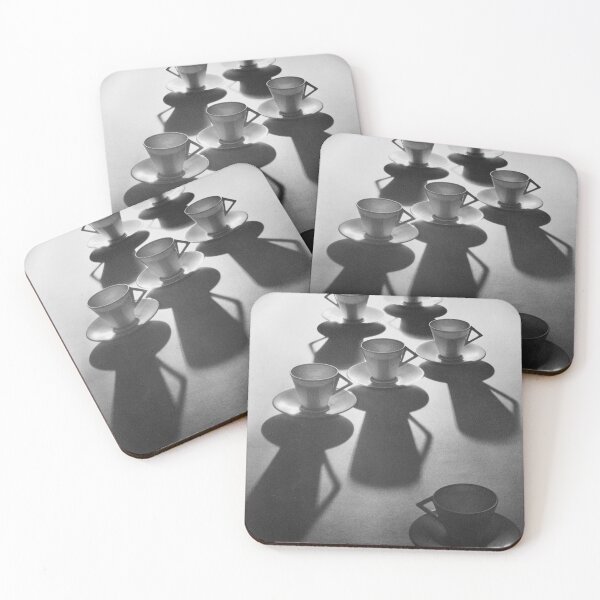 Item preview, Tea cup ballet elegant black and white vintage kitchen wall decor photograph by Olive Cotton  designed and sold by Astrid Arkhangelsky.