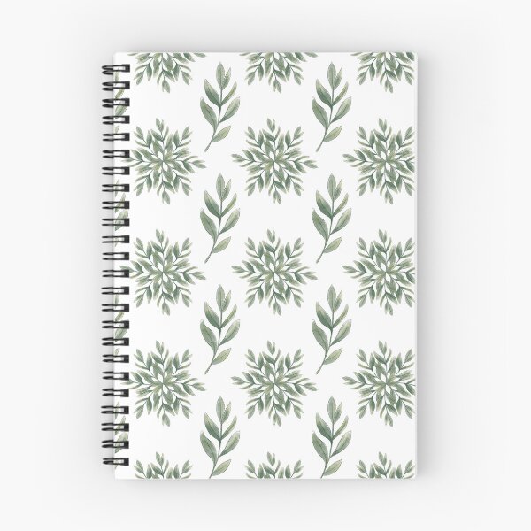 Item preview, Sage Green Botanical Leaf Watercolor Pattern designed and sold by DILMIK..