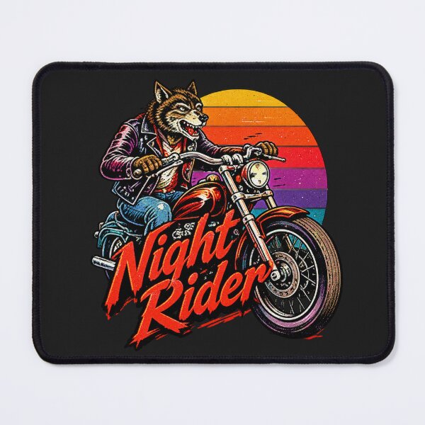 Item preview, Night Rider Werewolf Biker designed and sold by lungpleecha.
