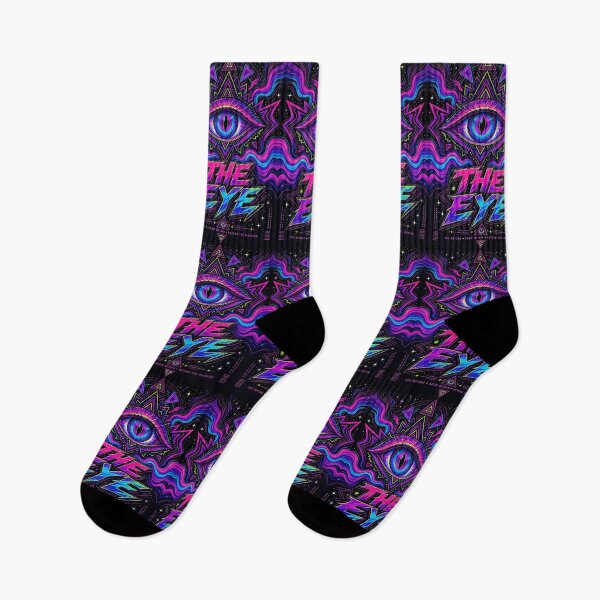 Item preview, The Eye Funky Psychedelic All-Seeing Eye Graphic Design designed and sold by The Crazy Monkey Design Studio.