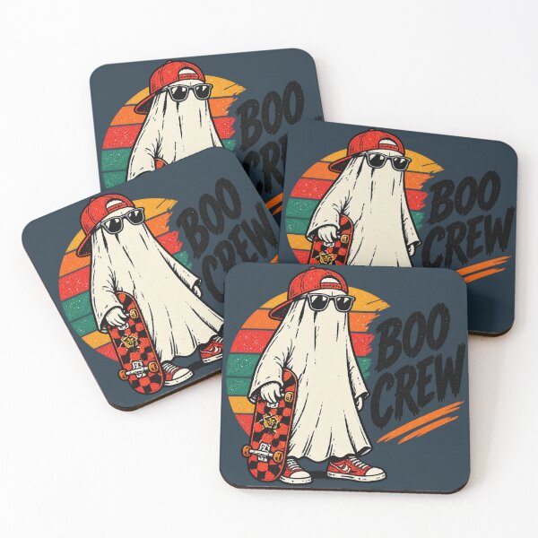 Item preview, Boo Crew Skater Ghost designed and sold by lungpleecha.
