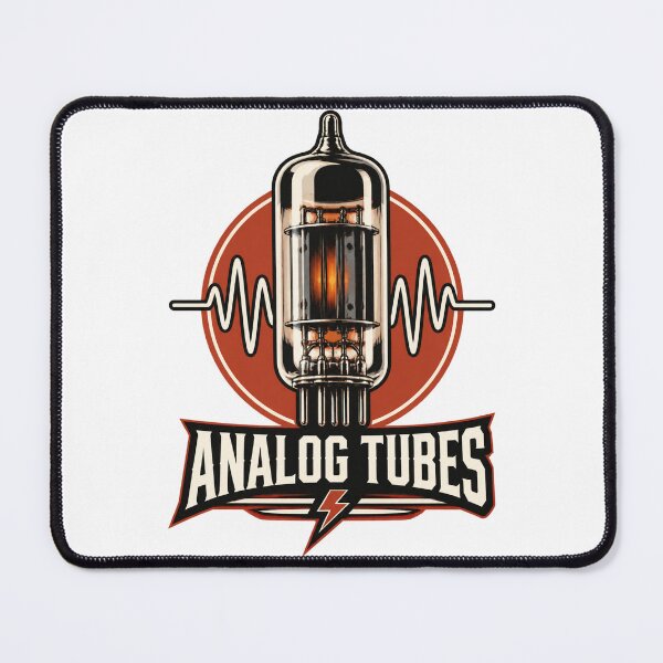 Item preview, Vintage Analog Tubes Design with Retro Electronics Style LIMITED EDITION designed and sold by NumandisArt.
