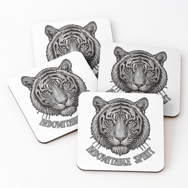 Item preview, TIGER: INDOMITABLE SPIRIT Silver designed and sold by The best online style shop.