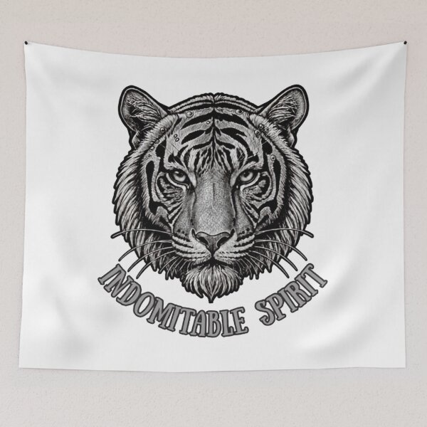 Item preview, TIGER: INDOMITABLE SPIRIT Silver designed and sold by The best online style shop.
