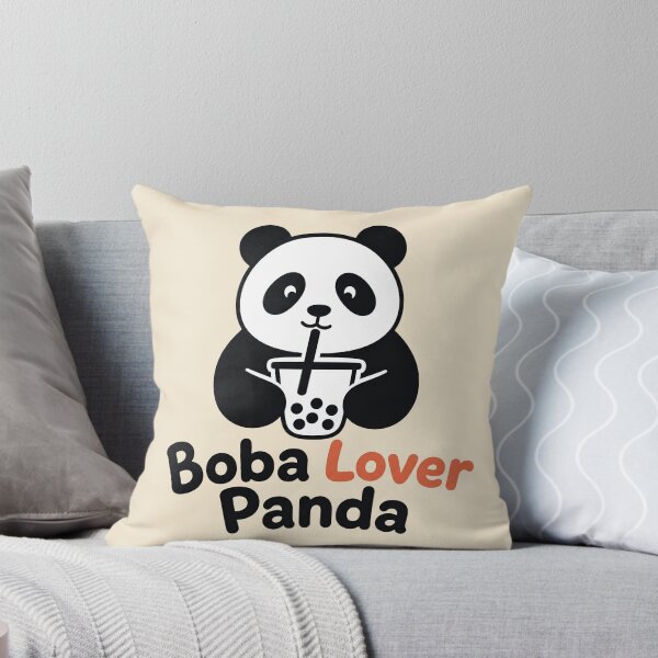 Item preview, Boba Lover Panda – Cute Bubble Tea Panda Design designed and sold by ManggaeJM.