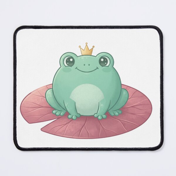 Item preview, Cute Tiny Frog Pond Prince Kawaii Animal Design designed and sold by Critter Bloom.