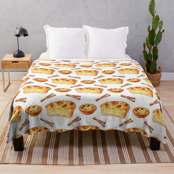 Item preview, Portuguese Custard Tart Watercolor Pattern designed and sold by DILMIK..