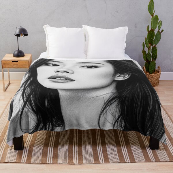 Item preview, Timeless Elegance - Modern Monochrome Beauty Portrait designed and sold by nhk999.