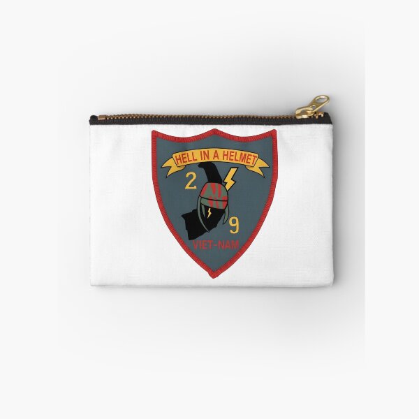 Item preview, 2/9 Marines "Hell in a Helmet" Vietnam Patch    designed and sold by CharlieDesings.