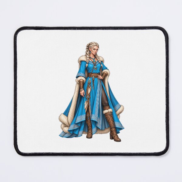 Item preview, Nordic Shieldmaiden – Viking Fantasy Warrior Princess designed and sold by Curio Meridian.