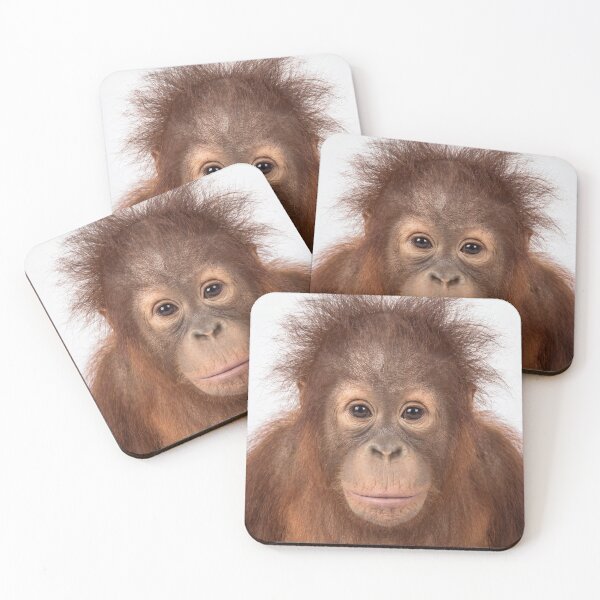 Item preview, Adorable Baby Orangutan Portrait  designed and sold by roverte.
