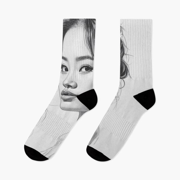 Item preview, Refined Grace - Black and White Portrait Study designed and sold by nhk999.