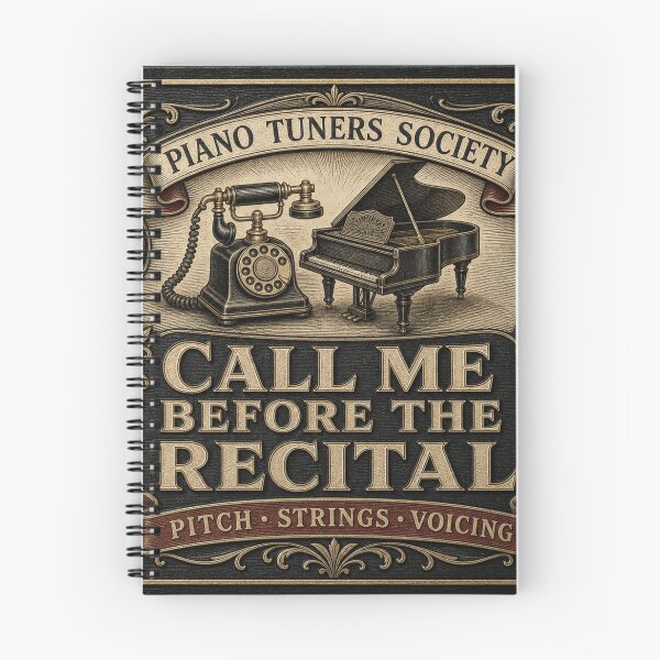 Item preview, Call Me Before The Recital Piano Tuner Badge designed and sold by BoosterShop.