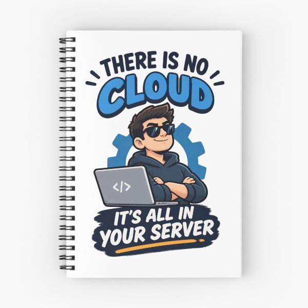 Item preview, There Is No Cloud - Funny Computer Tech Humor Design for IT Enthusiasts ⭐⭐⭐⭐⭐ designed and sold by NumandisArt.