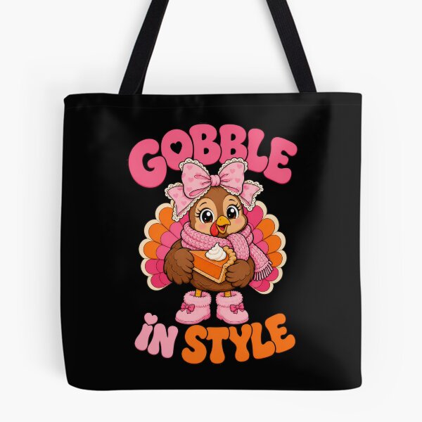 Item preview, Gobble In Style Cute Turkey Pink Bow Boots designed and sold by Design Vibras.