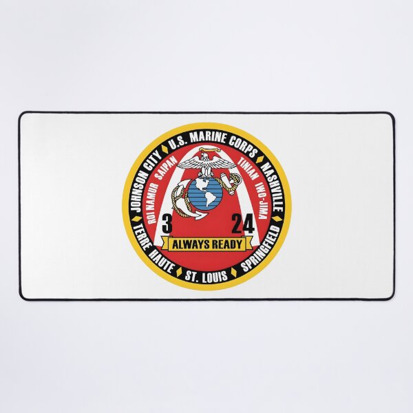 Item preview, 3/24 Marines "Always Ready" Campaign Patch designed and sold by CharlieDesings.