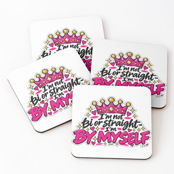 Item preview, I'm not bi or straight- I'm by myself designed and sold by Bold Bird Studio.