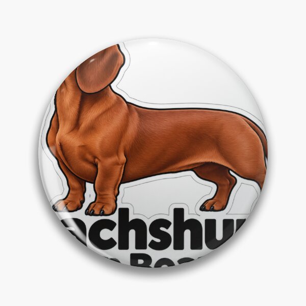 Artikelvorschau, Red Miniature Dachshund - Dachshund on Board Car Sticker entworfen und verkauft von DeutscheIronMan.
