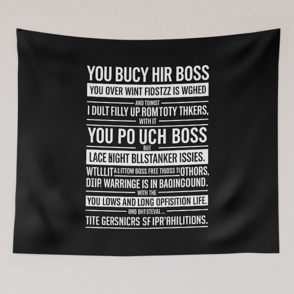 Item preview, Funny Boss Quote Sarcastic Workplace Humor Office Manager Gift designed and sold by YOUNG DREAM STORE.