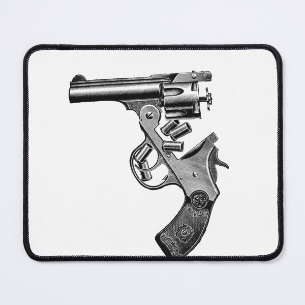Item preview, Weapon coming apart – Anti-Gun Vintage Engraving designed and sold by Prepress.