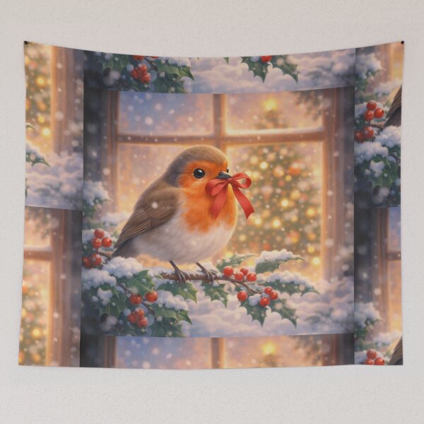 Item preview, Little Robin’s Christmas Wish designed and sold by ImagineNature.