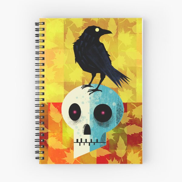 Item preview, Raven on Skull designed and sold by Andrew  Hitchen.