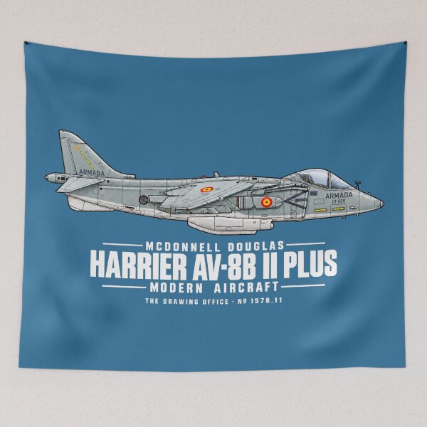 Item preview, Harrier AV-8B II Plus of the Spanish Navy designed and sold by The Drawing Office.