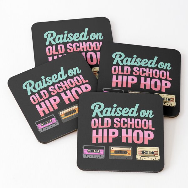 Item preview, Raised ON Old School Hip HOP Tshirt Cassette designed and sold by Colorfulman.