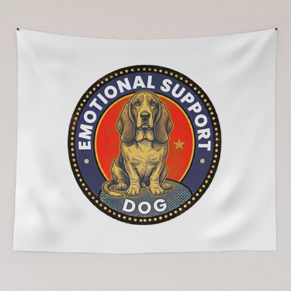 Item preview, Mind Empowerment Emotional Support Dog Badge designed and sold by Mind Empowerment Designs.