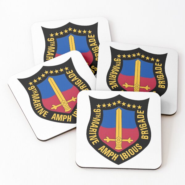 Item preview, 9th Marine Amphibious Brigade Insignia designed and sold by CharlieDesings.