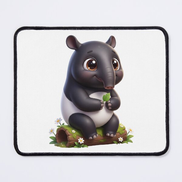 Item preview, Cute Malayan Tapir designed and sold by Thanat Pattern Studio.