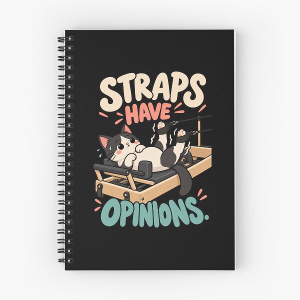 Item preview, Funny Pilates Reformer Straps Have Opinions Cat Humor designed and sold by MOTIFOLK.