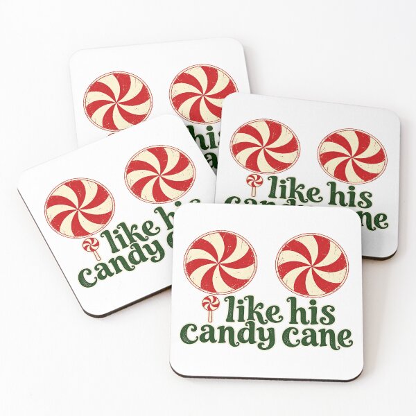Item preview, I Like His Candy Cane Funny Suggestive Christmas Peppermint Vintage designed and sold by DYALEEZ-XCR.