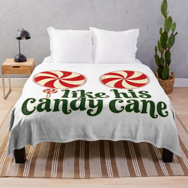 Item preview, I Like His Candy Cane Funny Suggestive Christmas Peppermint Vintage designed and sold by DYALEEZ-XCR.