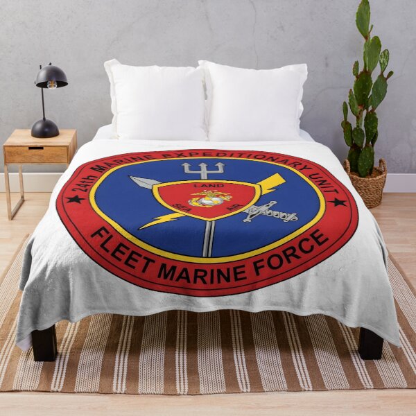 Item preview, 24th Marine Expeditionary Unit Fleet Marine Force Patch designed and sold by CharlieDesings.
