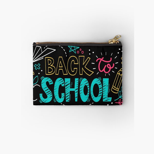 Item preview, Colorful Chalkboard Back To School Doodle Lettering Typography designed and sold by PIXeez⭐️⭐️⭐️⭐️⭐️.