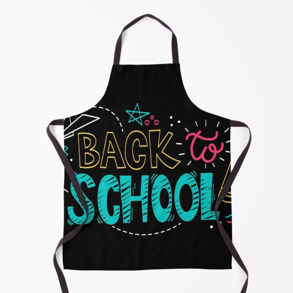 Item preview, Colorful Chalkboard Back To School Doodle Lettering Typography designed and sold by PIXeez⭐️⭐️⭐️⭐️⭐️.