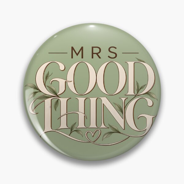 Item preview, Mrs Good Thing designed and sold by WonderInkLab.