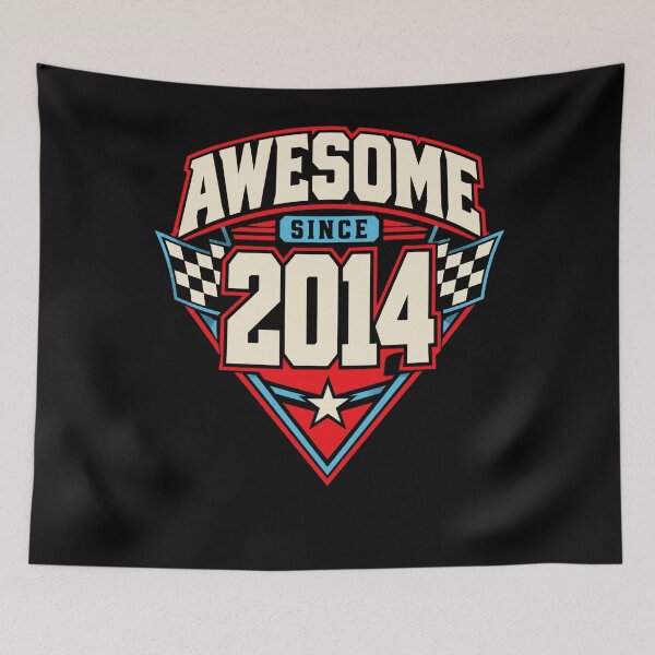 Item preview, Awesome Since 2014 Birthday Legend Celebration designed and sold by FolkGraphics.