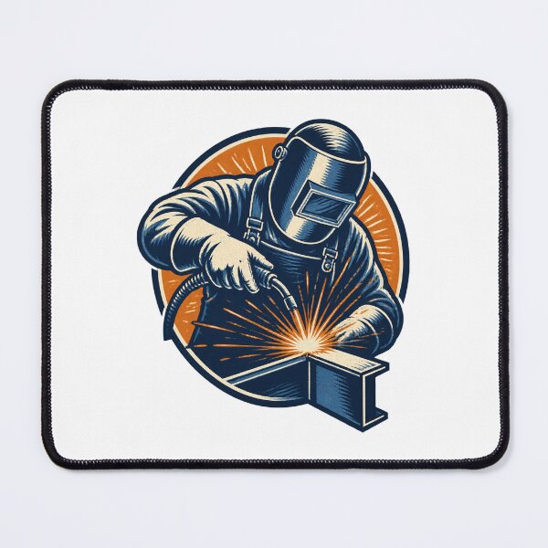 Item preview, Skilled Welder at Work Industrial Welding Design for Metalworkers ⭐⭐⭐⭐⭐ designed and sold by Trendish _LY.