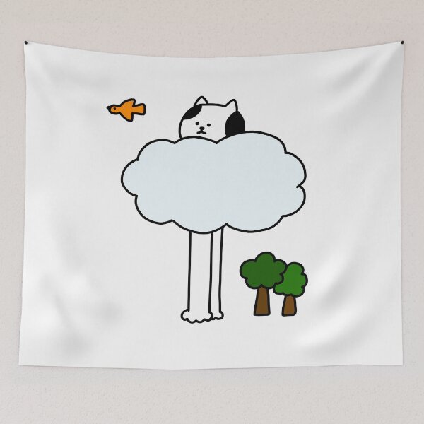 Item preview, a Cat in the cloud designed and sold by superbaechoo.