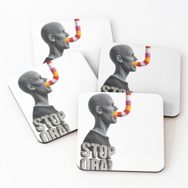 Item preview, Stop Oral Exhaust - Environmental Awareness Art designed and sold by canvahub.