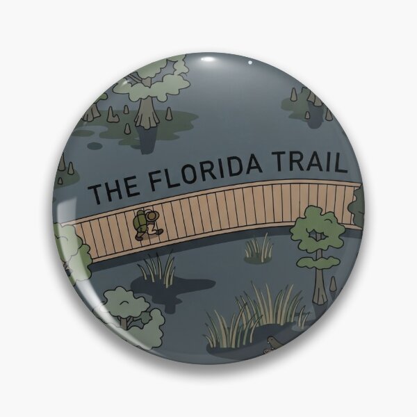 Item preview, The Florida Trail Vintage Night Hiking Alligator Swamp Adventure designed and sold by YOUNG DREAM STORE.