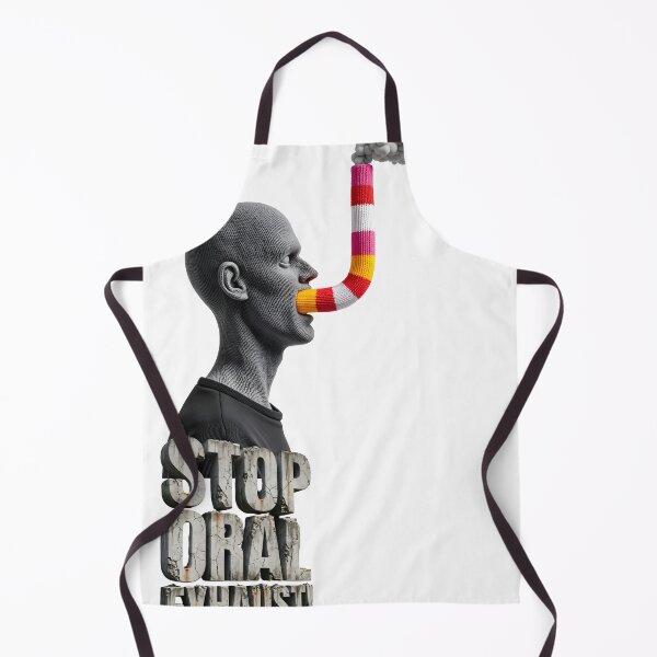 Item preview, Stop Oral Exhaust - Environmental Awareness Art designed and sold by canvahub.
