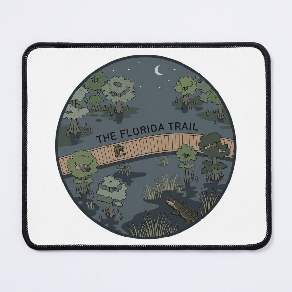 Item preview, The Florida Trail Vintage Night Hiking Alligator Swamp Adventure designed and sold by YOUNG DREAM STORE.