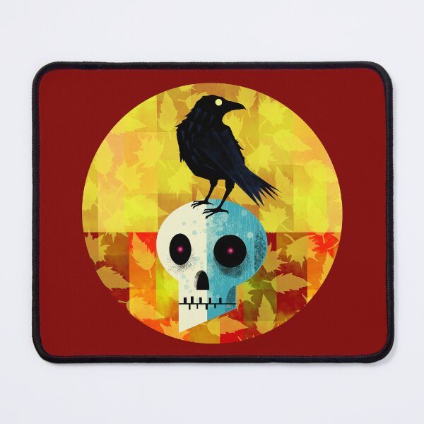 Item preview, Raven on Skull designed and sold by Andrew  Hitchen.