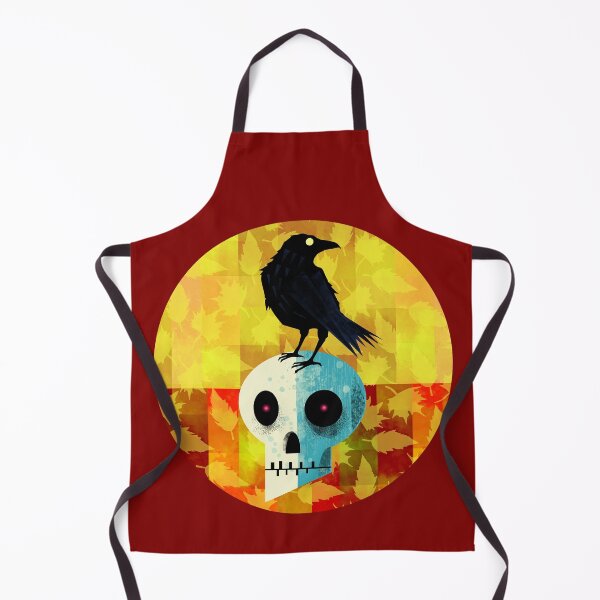 Item preview, Raven on Skull designed and sold by Andrew Hitchen.