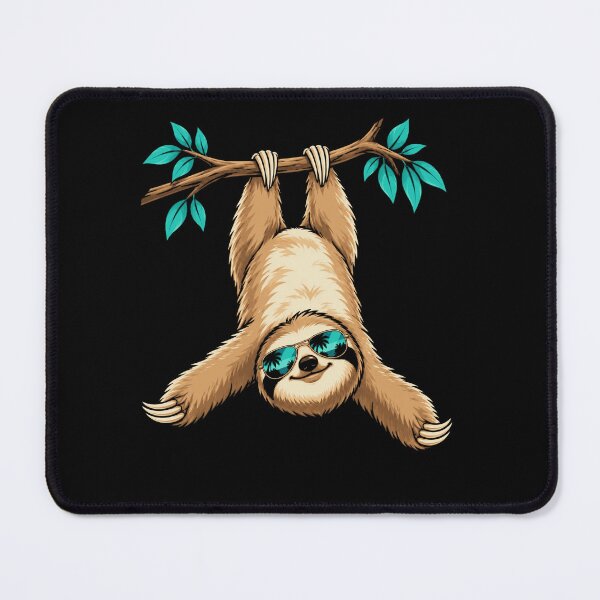 Item preview, Cool Sloth Sunglasses Hanging Sloth Lover Animal Fan designed and sold by FolkGraphics.